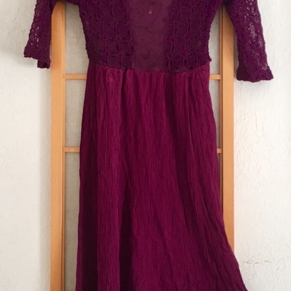 Free People Crochet Boho Festival Maxi Dress 2 - Picture 3 of 7